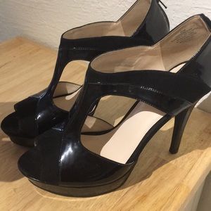 Nine West black heels